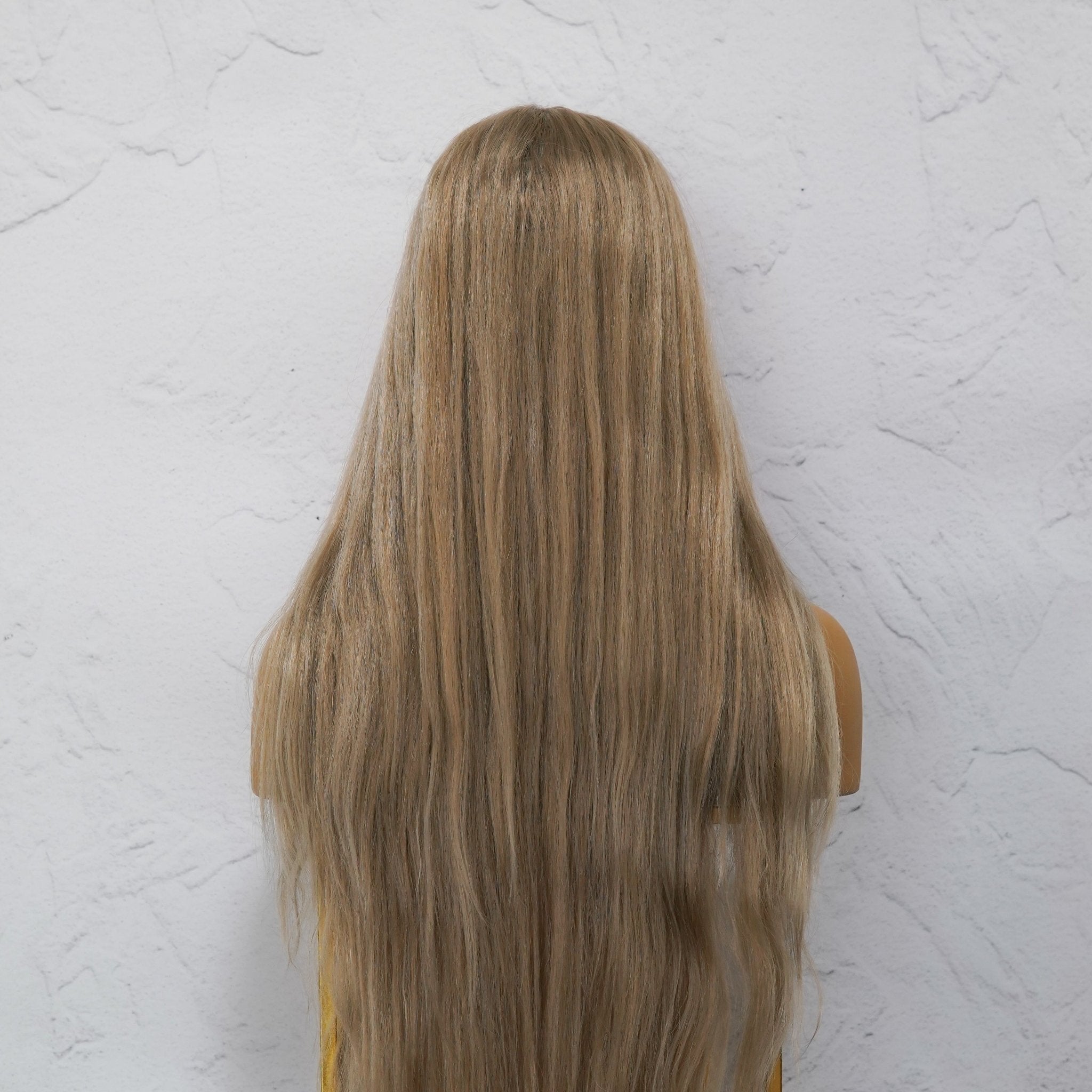 HANNAH Ash Blonde Lace Front Wig - Milk & Honey Wigs