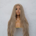 HANNAH Ash Blonde Lace Front Wig - Milk & Honey Wigs