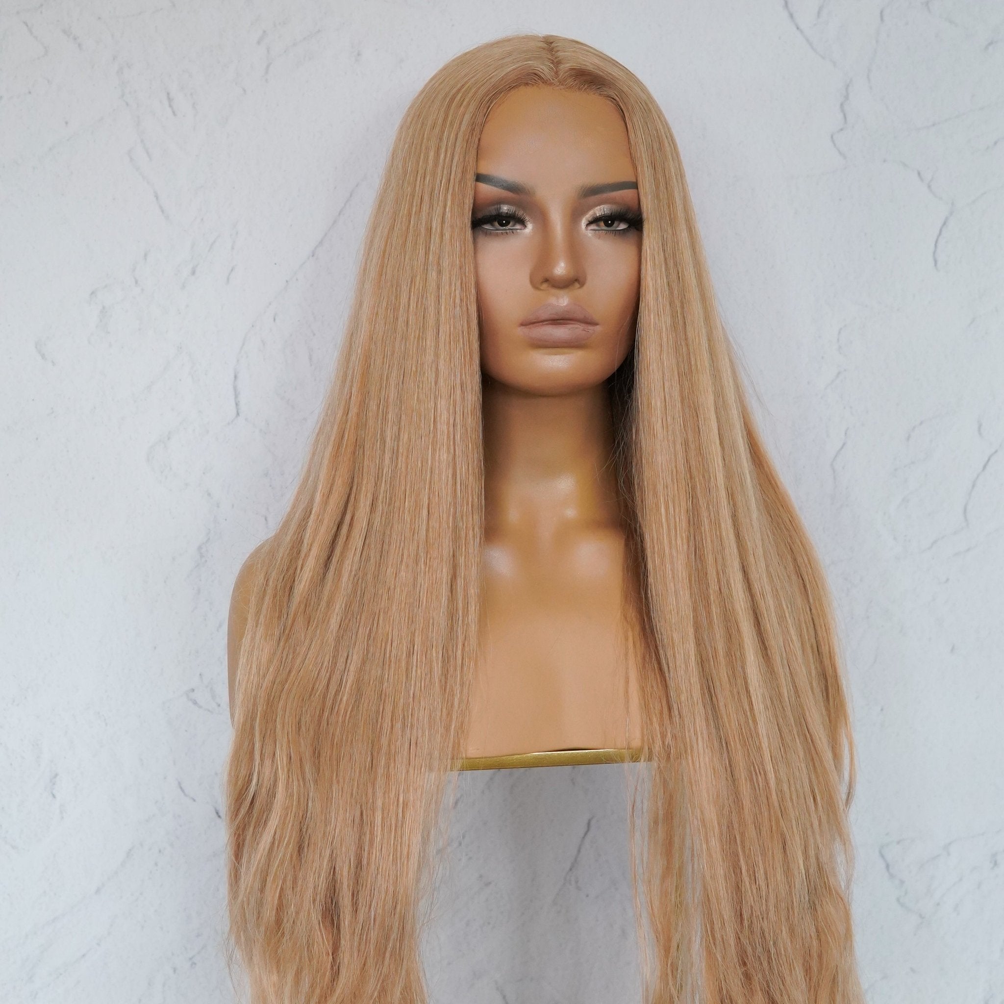 HANNAH Caramel Lace Front Wig - Milk &amp; Honey Wigs
