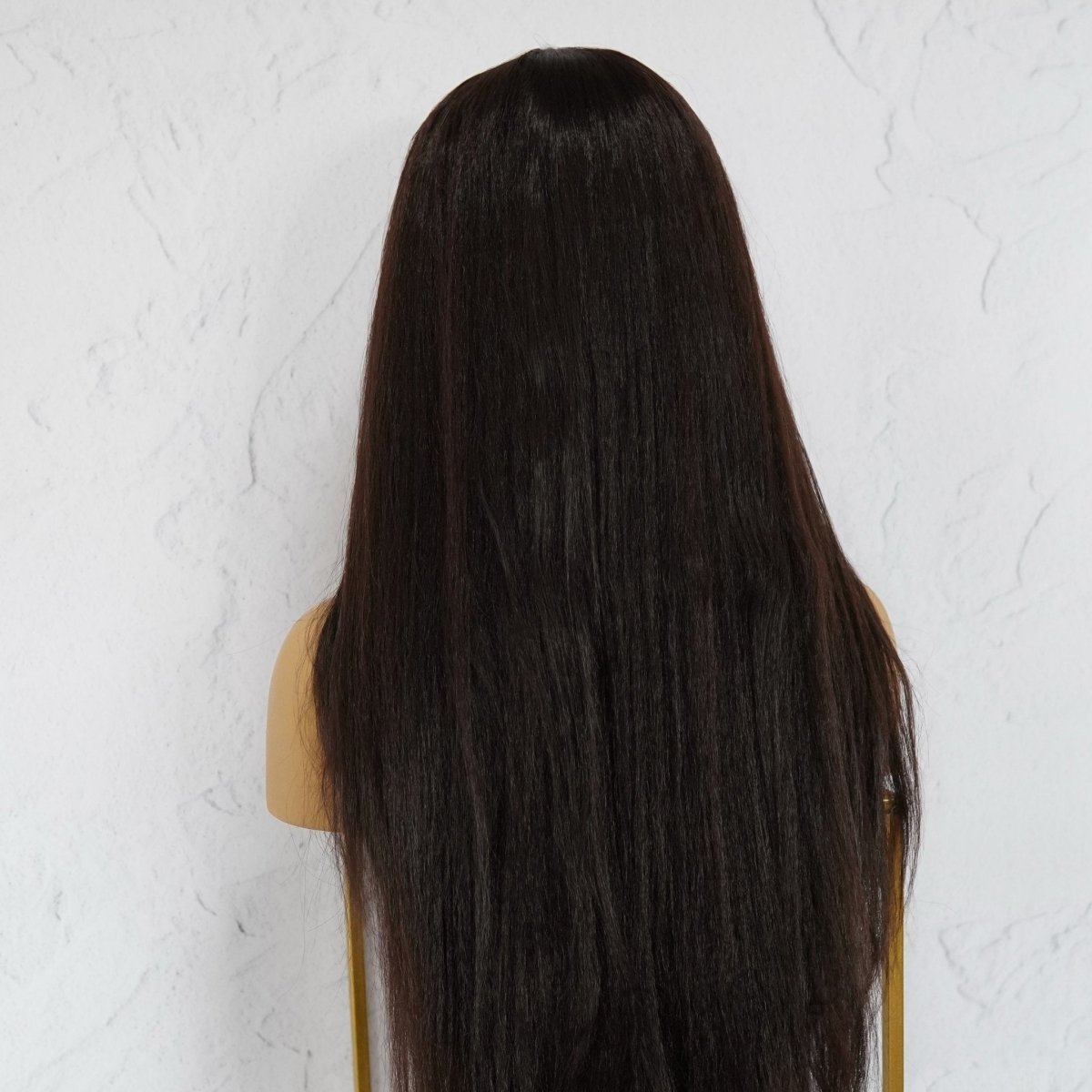 HANNAH Darkest Brown Lace Front Wig - Milk &amp; Honey Wigs