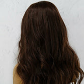 HARPER Dark Brown Human Hair U Part Wig 20" **READY TO SHIP** - Milk & Honey Wigs