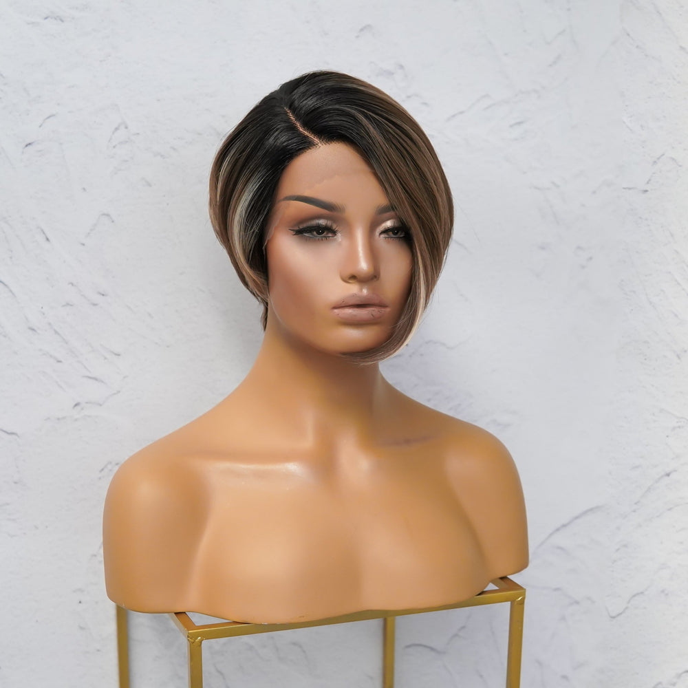 HARRIET Mocha Fringe Wig - Milk & Honey