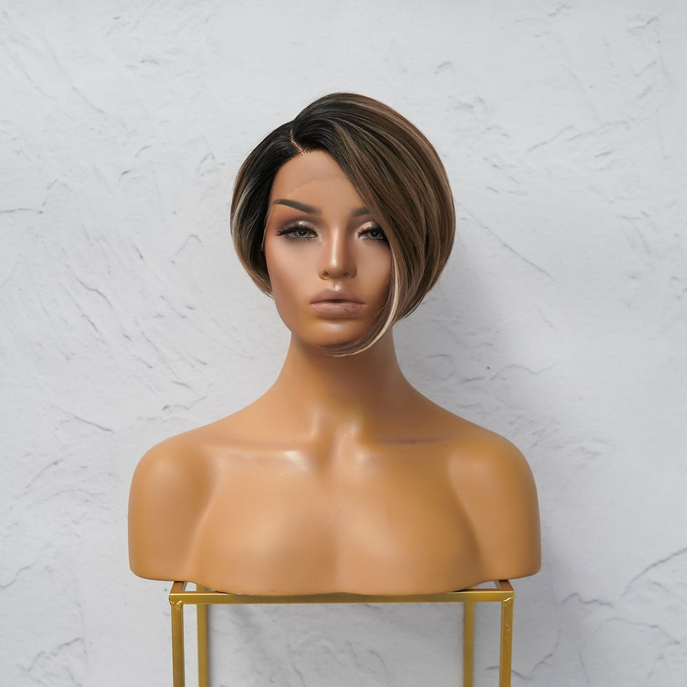 HARRIET Mocha Fringe Wig - Milk & Honey