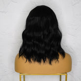 HAYLEY Black Bob Fringe Wig - Milk & Honey Wigs