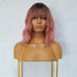 HAYLEY Ombre Pink Bob Fringe Wig - Milk & Honey Wigs