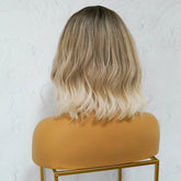 HAYLEY Ombre Three Tone Fringe Wig - Milk & Honey Wigs