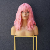 HAYLEY Pink Bob Fringe Wig - Milk & Honey Wigs