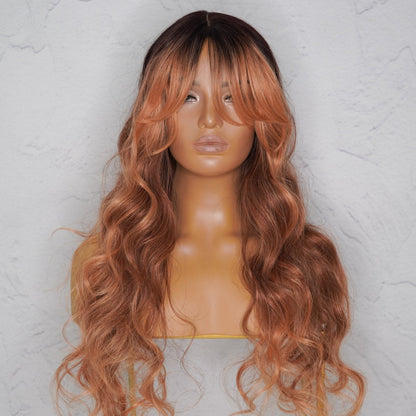 HENLEY Flame Lace Fringe Wig - Milk & Honey