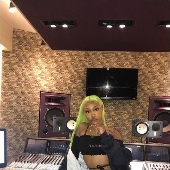 Highlighter Neon Lace Front Wig - Milk &amp; Honey Wigs