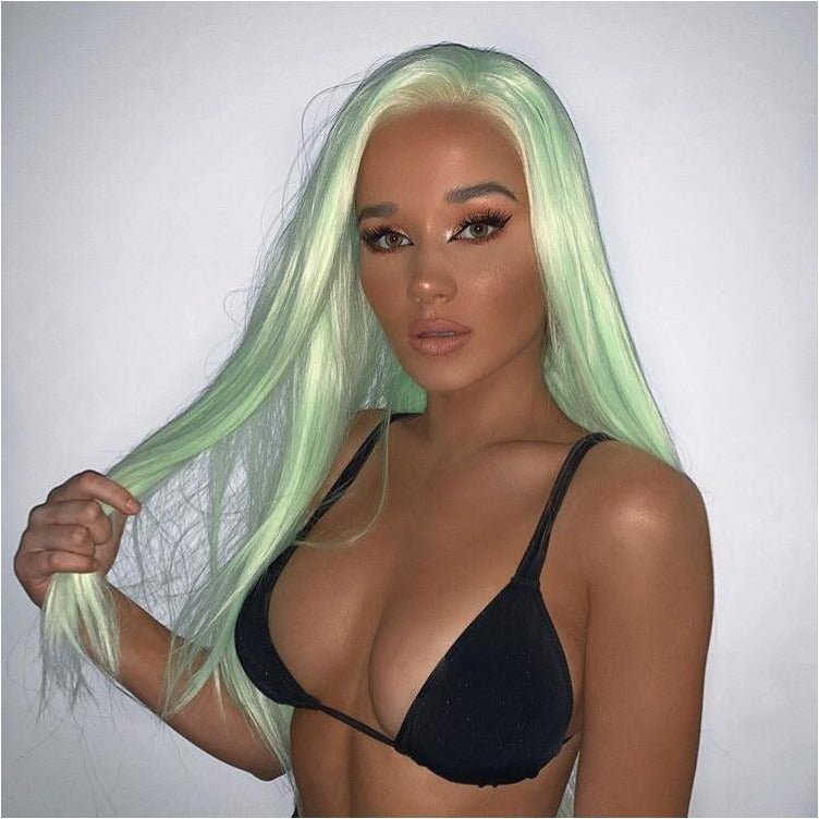 Highlighter Neon Lace Front Wig - Milk &amp; Honey Wigs