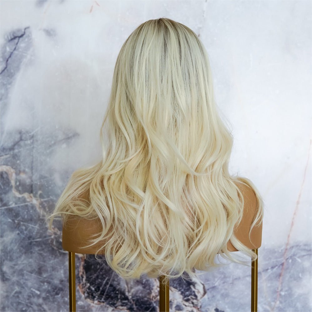 HOLLY Ombre Blonde Fringe Wig - Milk &amp; Honey Wigs