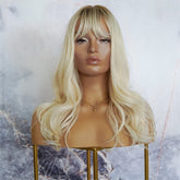 HOLLY Ombre Blonde Fringe Wig - Milk & Honey Wigs