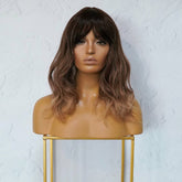 HOPE Brown Ombre Fringe Wig - Milk & Honey Wigs