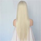 Ice Cold White Blonde Lace Front Wig - Milk & Honey Wigs