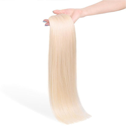 ICY shade 60 human hair clip-in hair extensions | Milk &amp; Honey Wigs