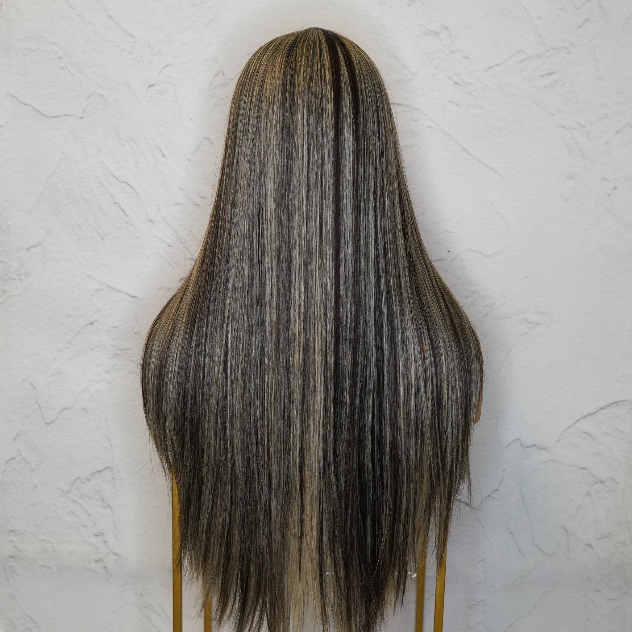 IMOGEN Ash Lace Front Wig - Milk & Honey Wigs