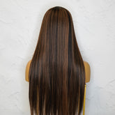 IMOGEN Chocolate Lace Front Wig - Milk & Honey Wigs