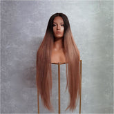ISABELLE Brown 30" Lace Front Wig - Milk & Honey Wigs
