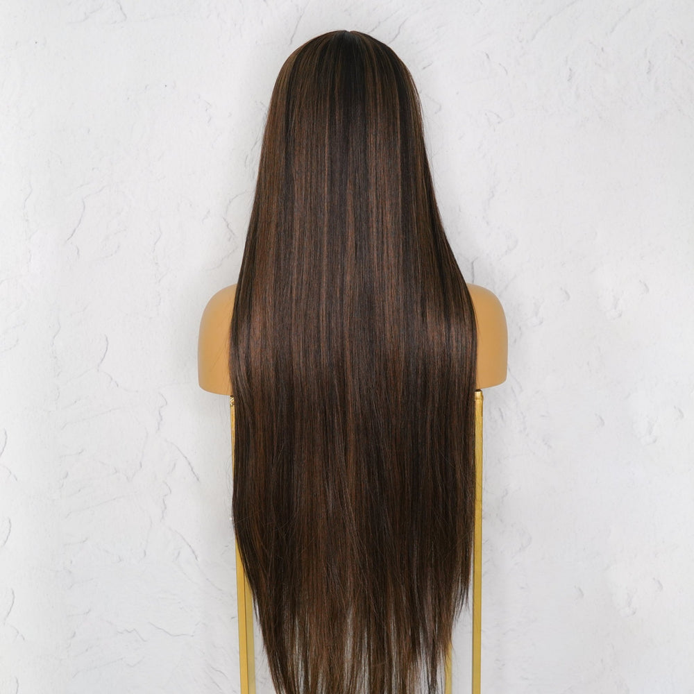 ISABELLE Chocolate 30" Lace Front Wig - Milk & Honey