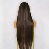 ISABELLE Chocolate 30" Lace Front Wig - Milk & Honey