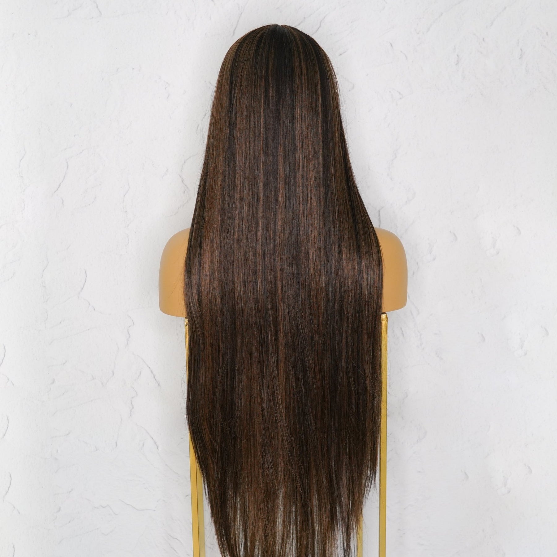 ISABELLE Chocolate 30" Lace Front Wig - Milk & Honey