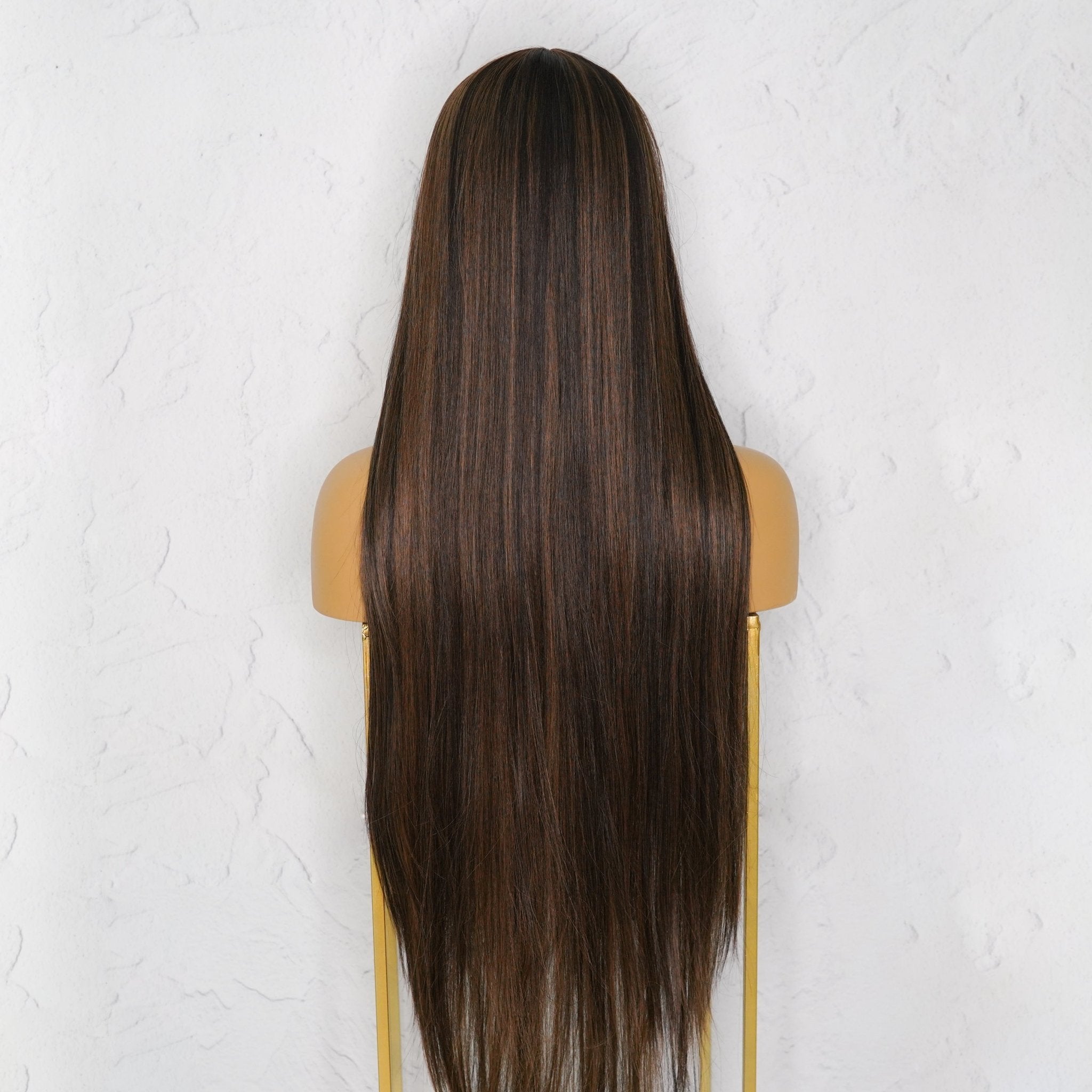 ISABELLE Chocolate 30&quot; Lace Front Wig - Milk &amp; Honey Wigs
