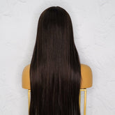 ISABELLE Dark Brown 30" Lace Front Wig - Milk & Honey Wigs