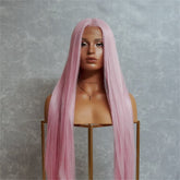 ISABELLE Pink 30" Lace Front Wig - Milk & Honey Wigs