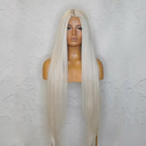 ISABELLE White 30" Lace Front Wig - Milk & Honey Wigs