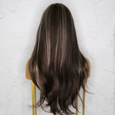 IVY Brown Ombre Fringe Wig - Milk & Honey Wigs