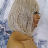 JANET Blonde Bob Fringe Wig - Milk & Honey Wigs