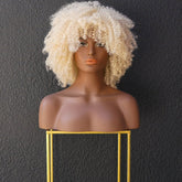 JAYDA Blonde Afro Curl Wig - Milk & Honey Wigs