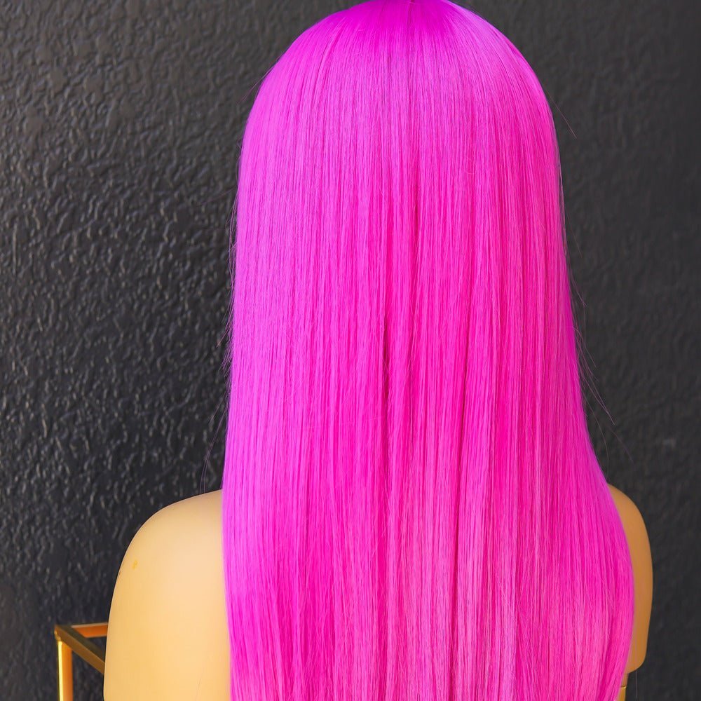 JENNER Pink 24" Lace Front Wig - Milk & Honey Wigs
