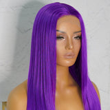 JENNER Purple 24" Lace Front Wig - Milk & Honey