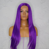 JENNER Purple 24" Lace Front Wig - Milk & Honey