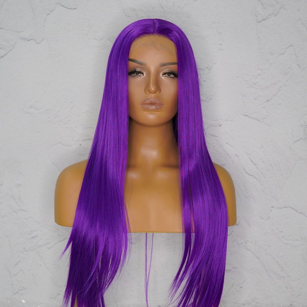 JENNER Purple 24" Lace Front Wig - Milk & Honey