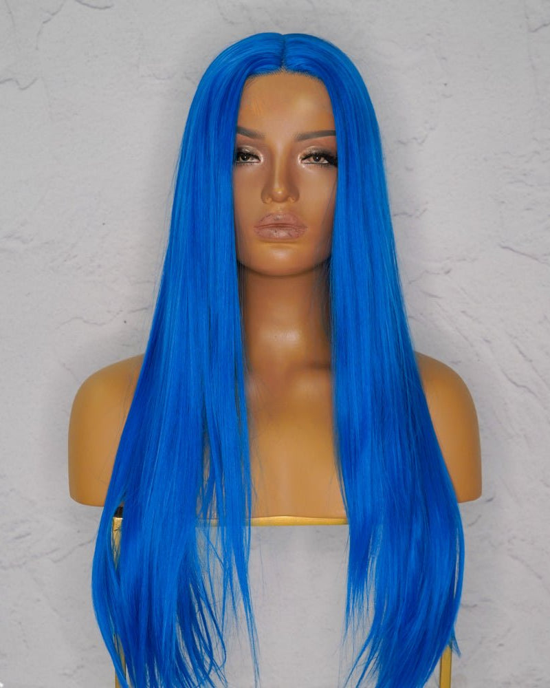 JENNER Royal Blue 24" Lace Front Wig - Milk & Honey