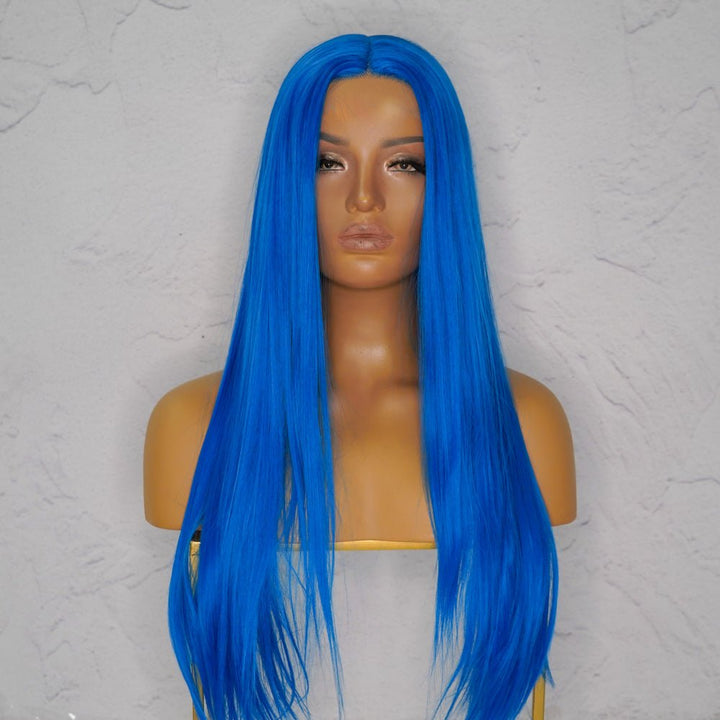JENNER Royal Blue 24" Lace Front Wig - Milk & Honey