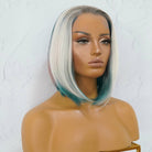 JOELLE Ombre Blue Lace Front Wig - Milk & Honey Wigs
