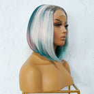 JOELLE Ombre Blue Lace Front Wig - Milk & Honey Wigs