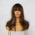 JUNE Brown 18" Fringe Wig - Milk & Honey Wigs