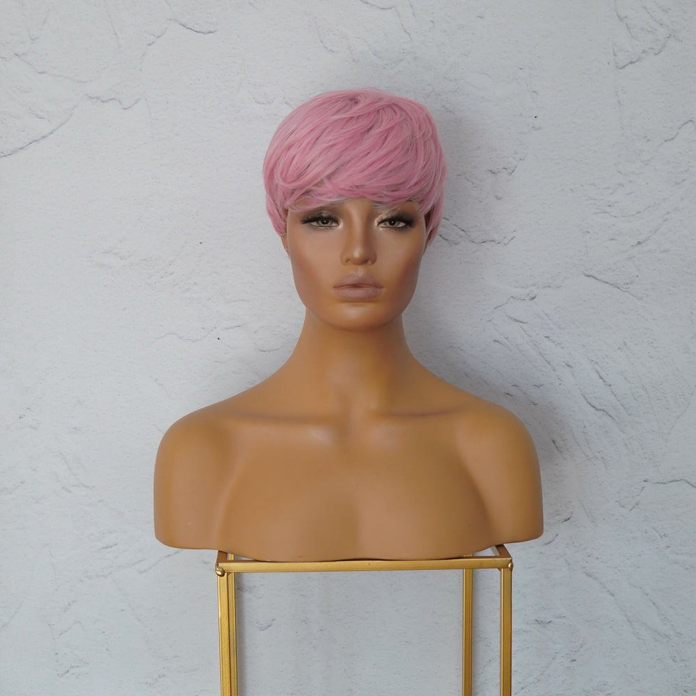 KADEN Pink Fringe Wig - Milk & Honey