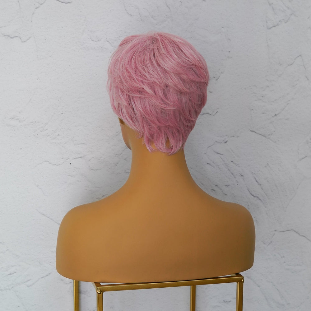 KADEN Pink Fringe Wig - Milk & Honey