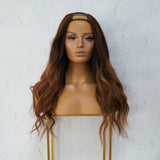 KATIE Ombre Brown Human Hair U Part Wig - Milk & Honey