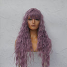 KAYLA Purple Fringe Wig - Milk & Honey