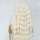 KAYLA White Blonde Fringe Wig - Milk & Honey Wigs
