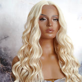KEHLANI Blonde 30" Lace Front Wig - Milk & Honey Wigs