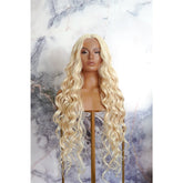 KEHLANI Blonde 30" Lace Front Wig - Milk & Honey Wigs