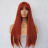 KERRY Red Fringe Wig - Milk & Honey Wigs