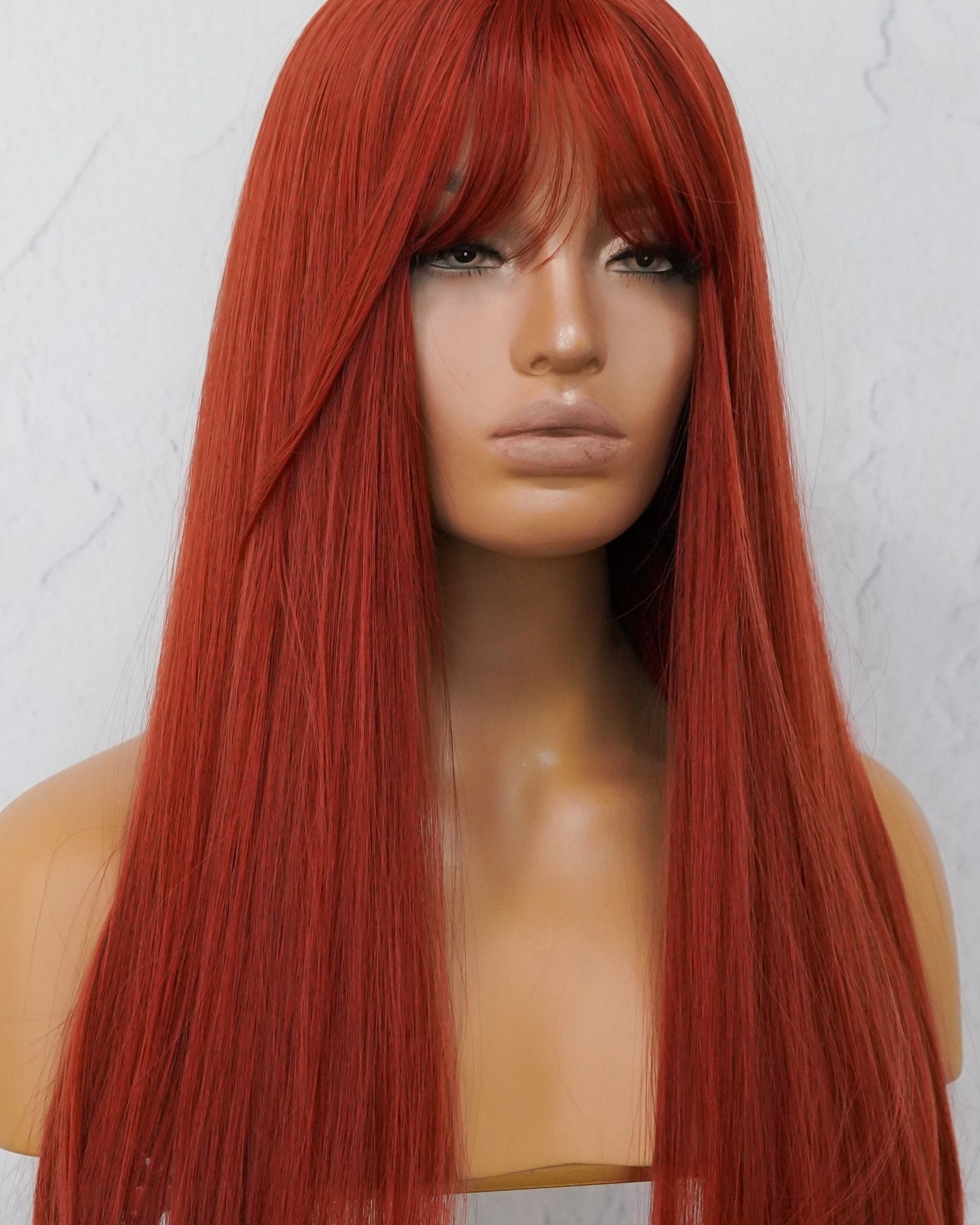 KERRY Red Fringe Wig - Milk & Honey